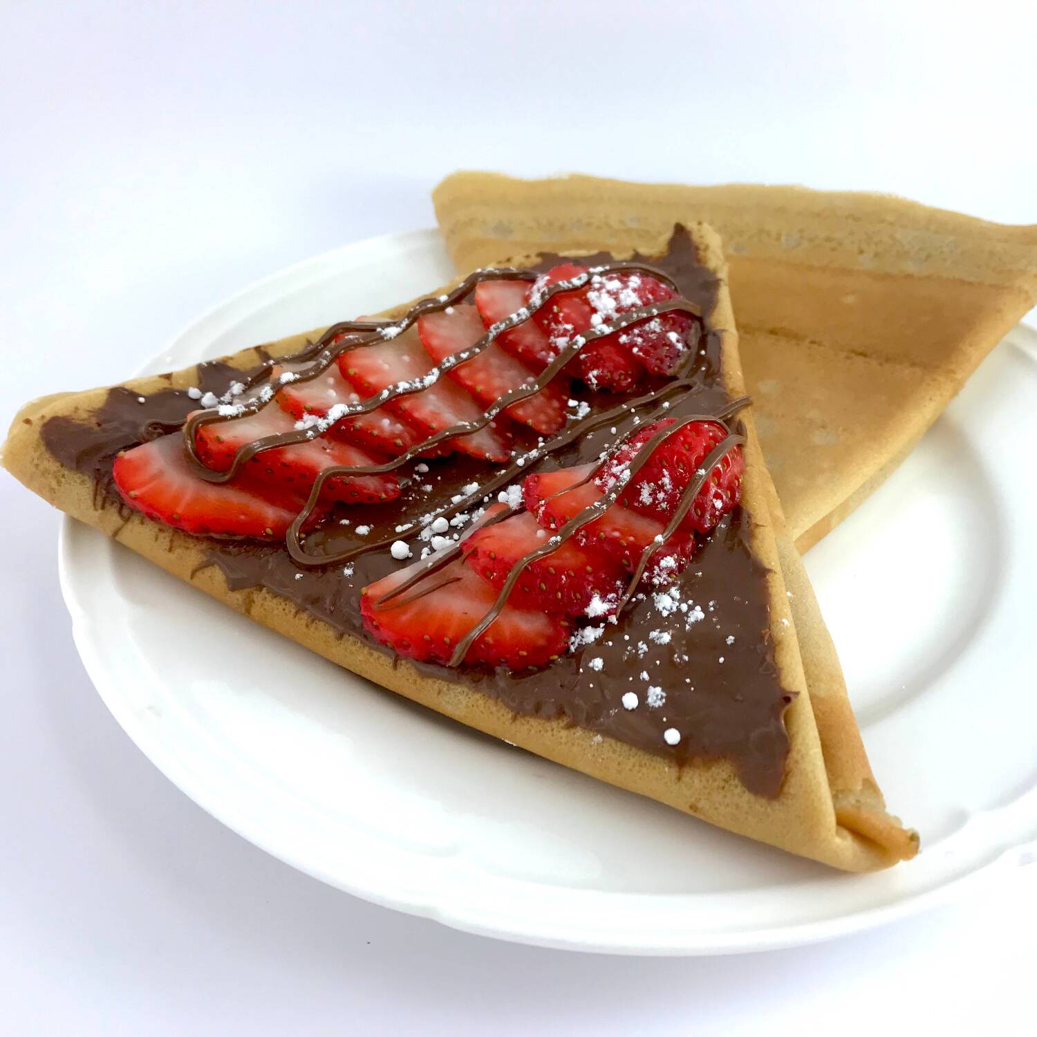 Crepa de Nutella con Fresas