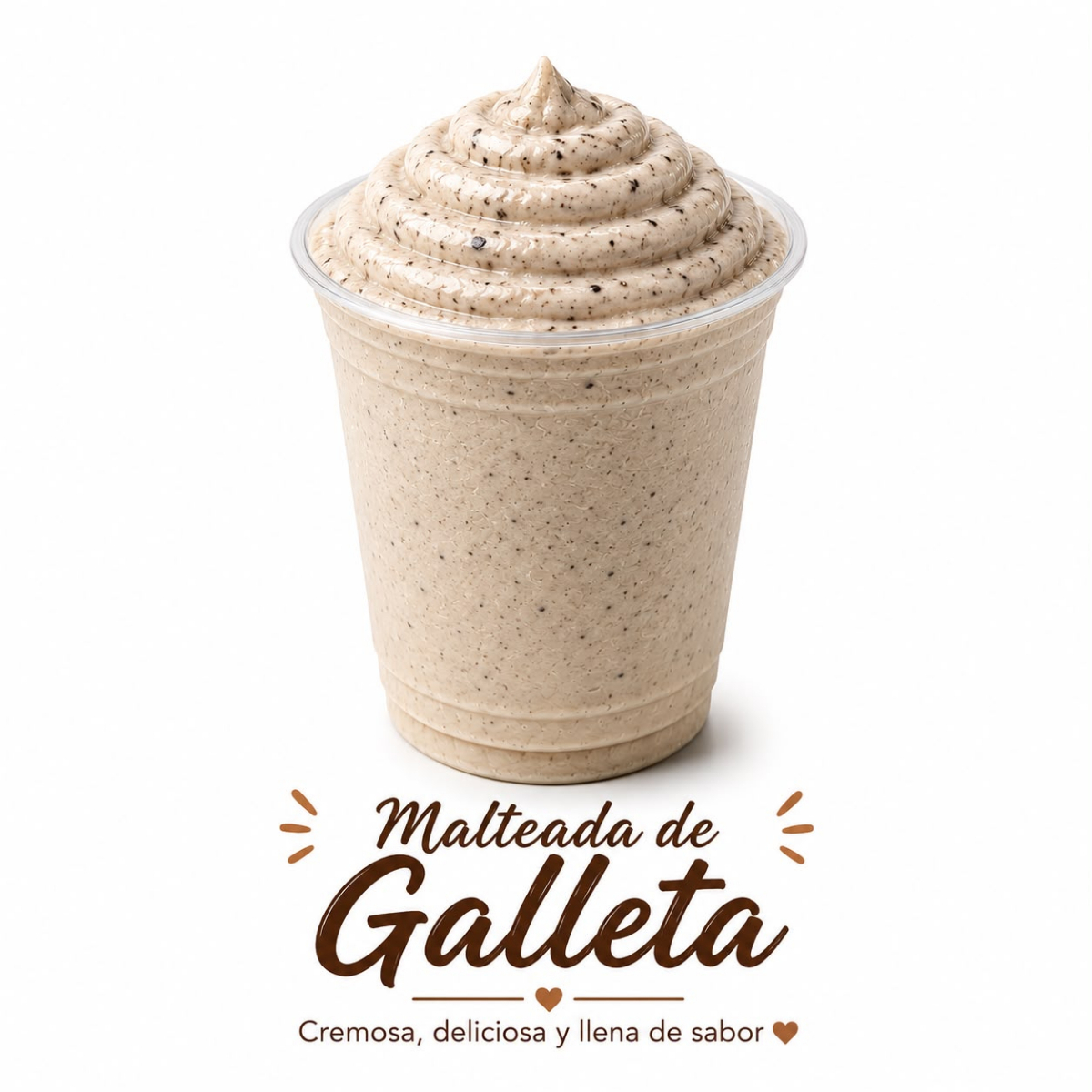Malteada Sabor Galleta (imagen Ilustrativa)