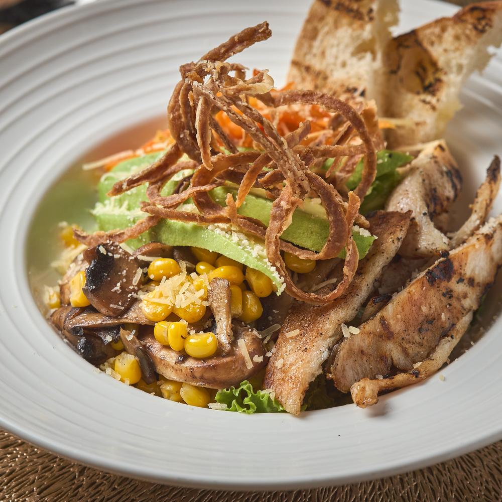 Ensalada del Pastor Kaldi con Pollo