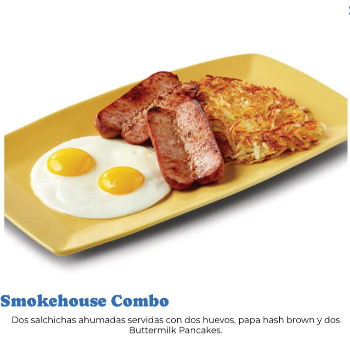 Smokehouse Combo (Incluye Pancakes)
