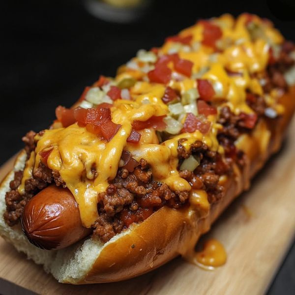 Hot Dog Choriqueso+Porción de papas