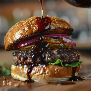 Hamburguesa BBQ