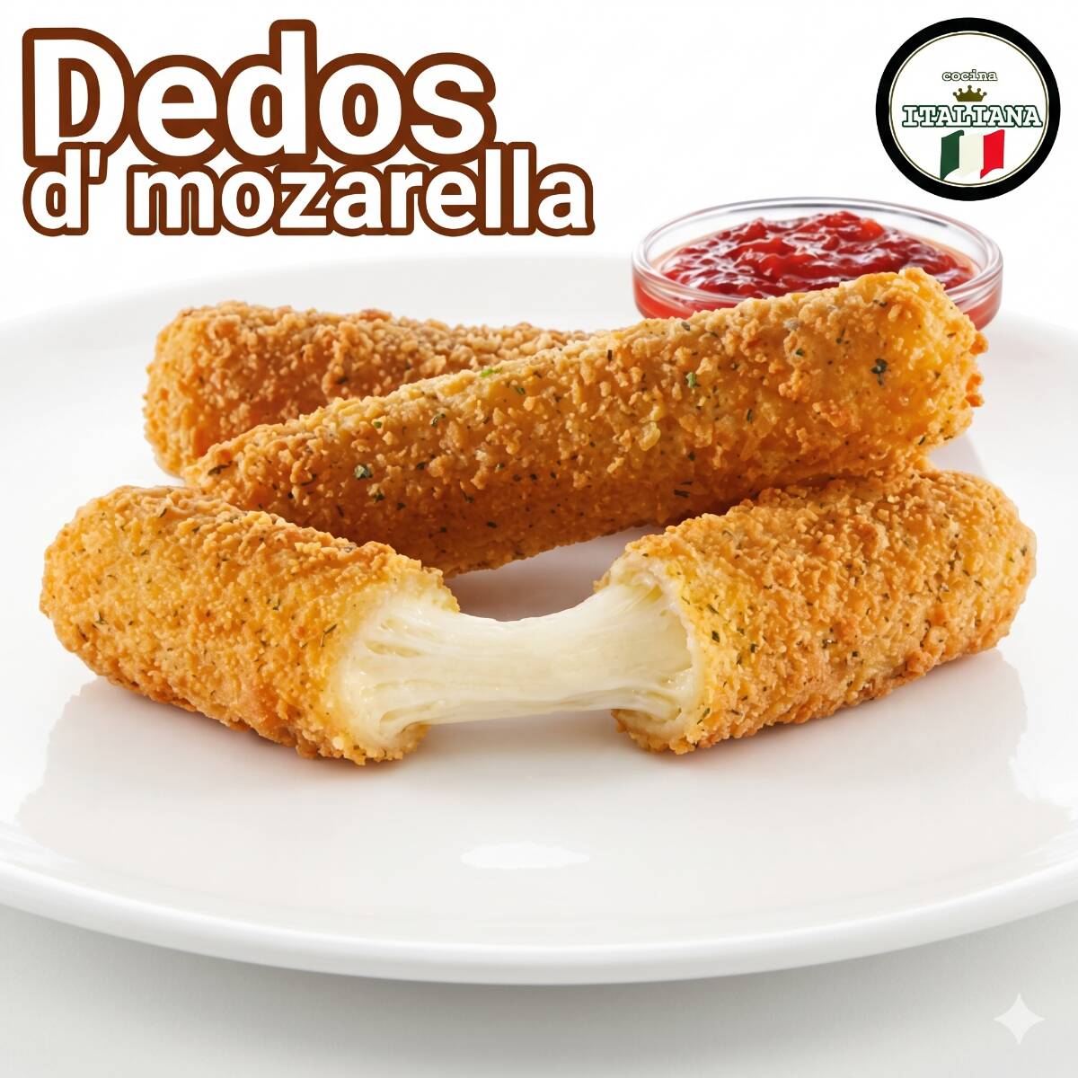 Orden de Dedos de Queso Mozarella