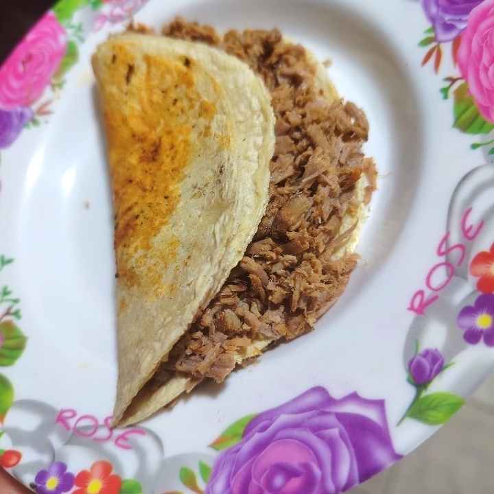 Taco de Birria 100% de Res