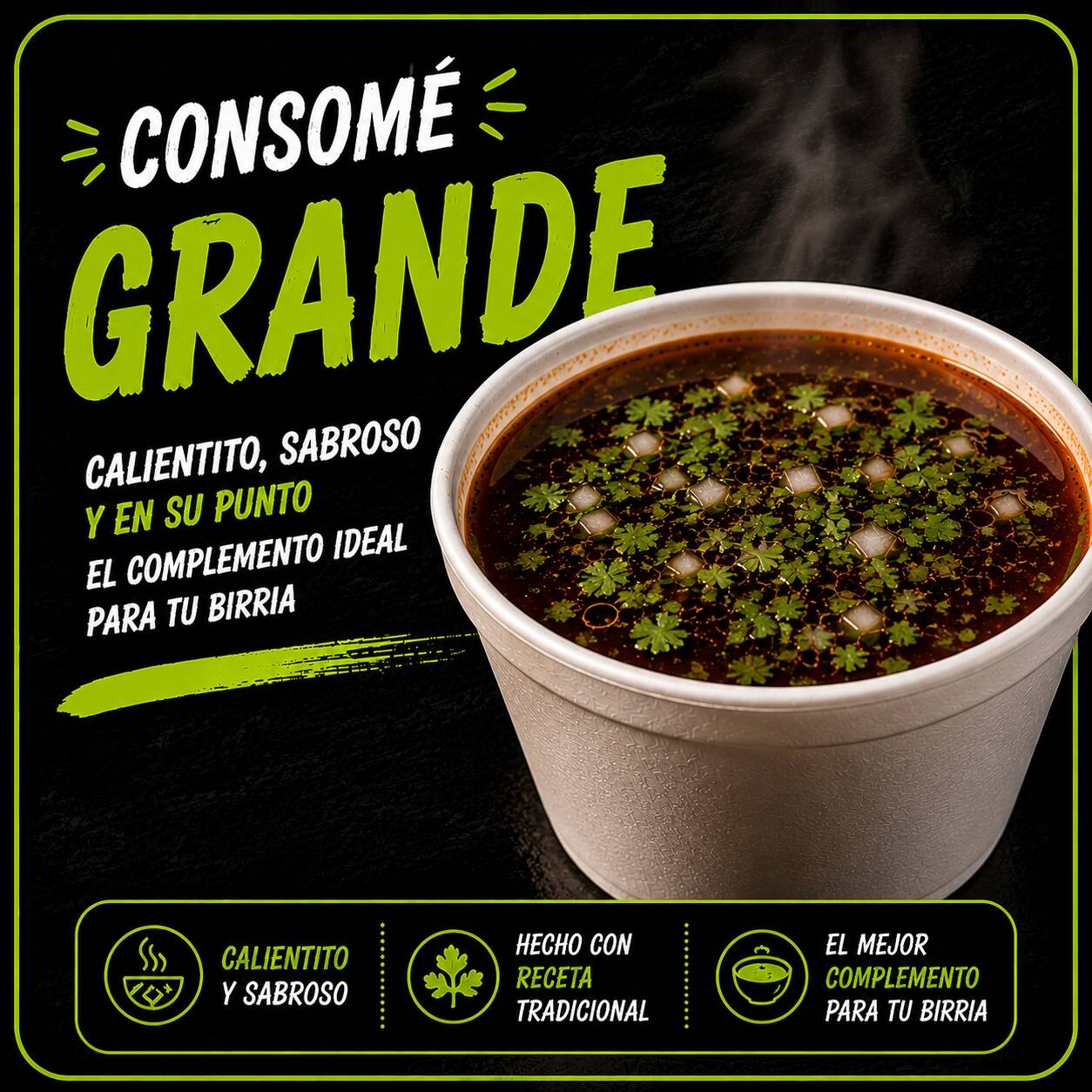 CONSOME GRANDE SIN CARNE