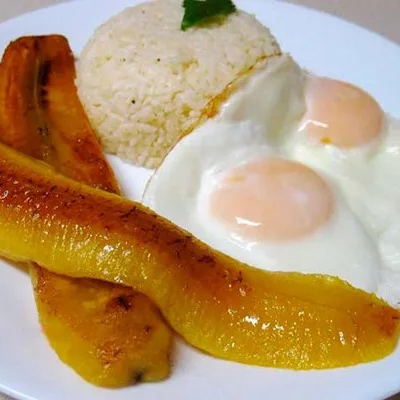 Arroz a la Cubana