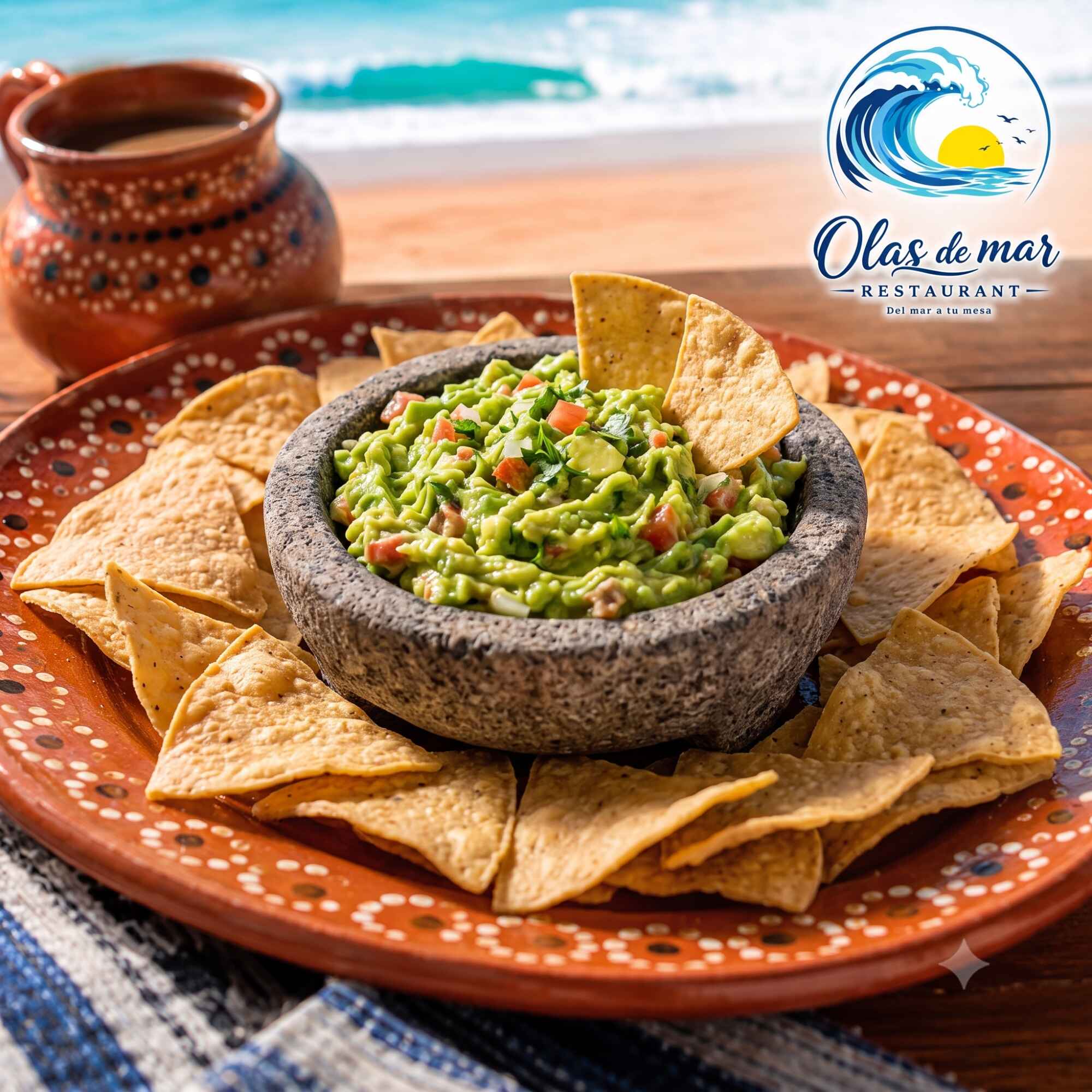 Guacamole con Totopos