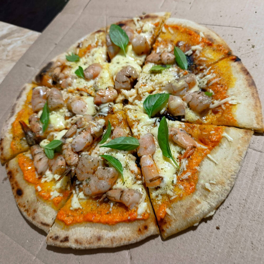 Pizza Mediana Ai Gamber