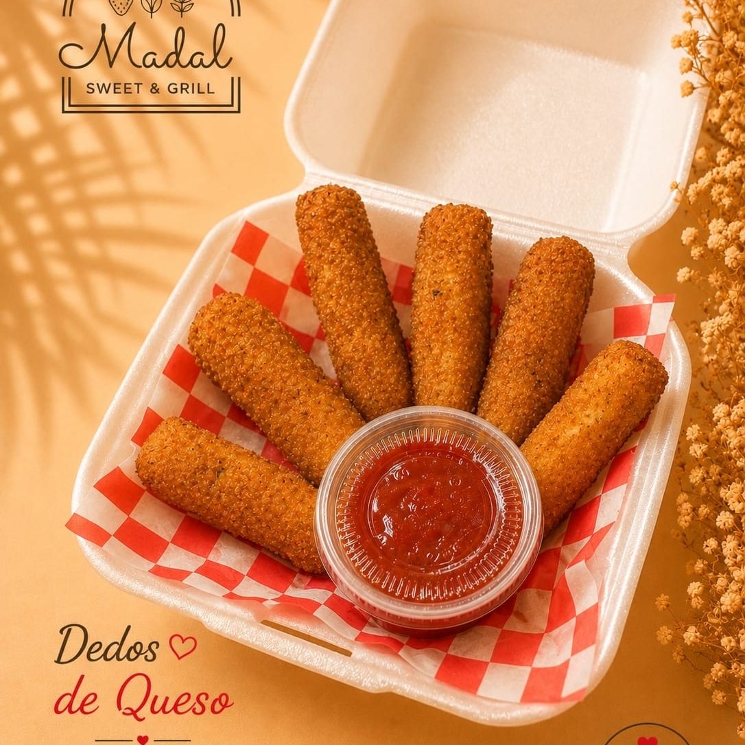 Media Orden de Dedos de Queso