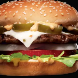 JALAPEÑO BURGER + BEBIDA