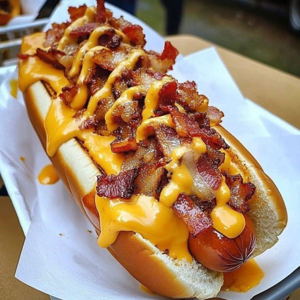 Hot Dog Bacon