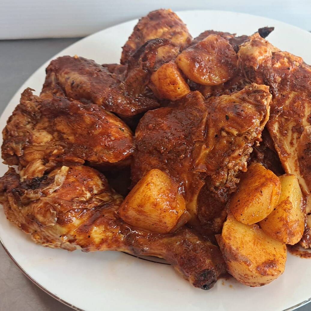 Pollo saborizados