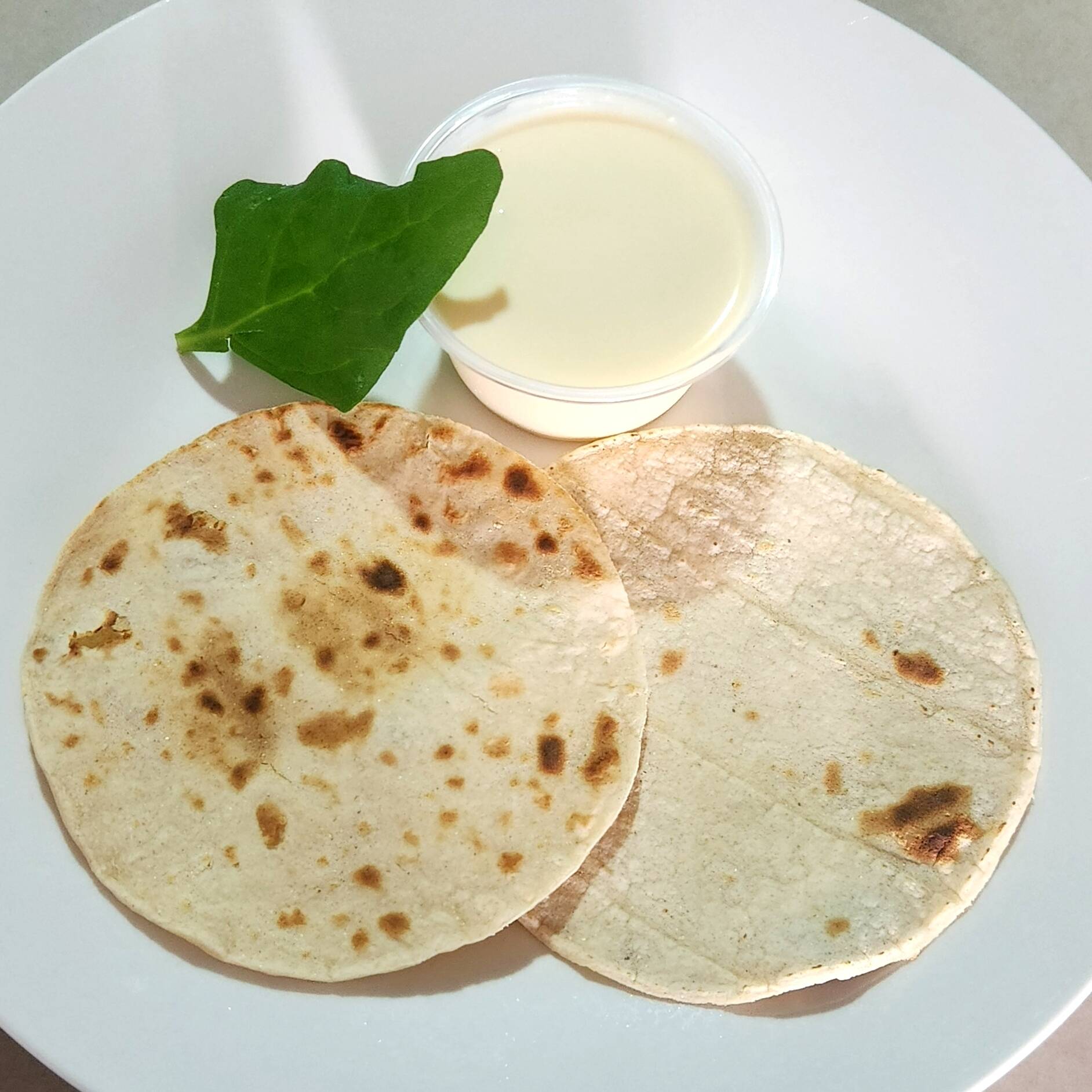 Natilla Casera con Tortillas