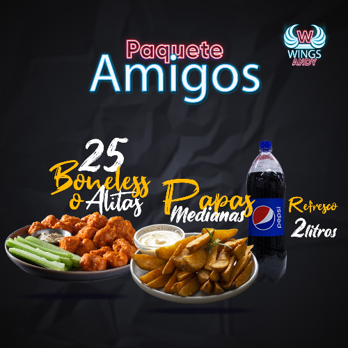 Combo-Paquete amigos