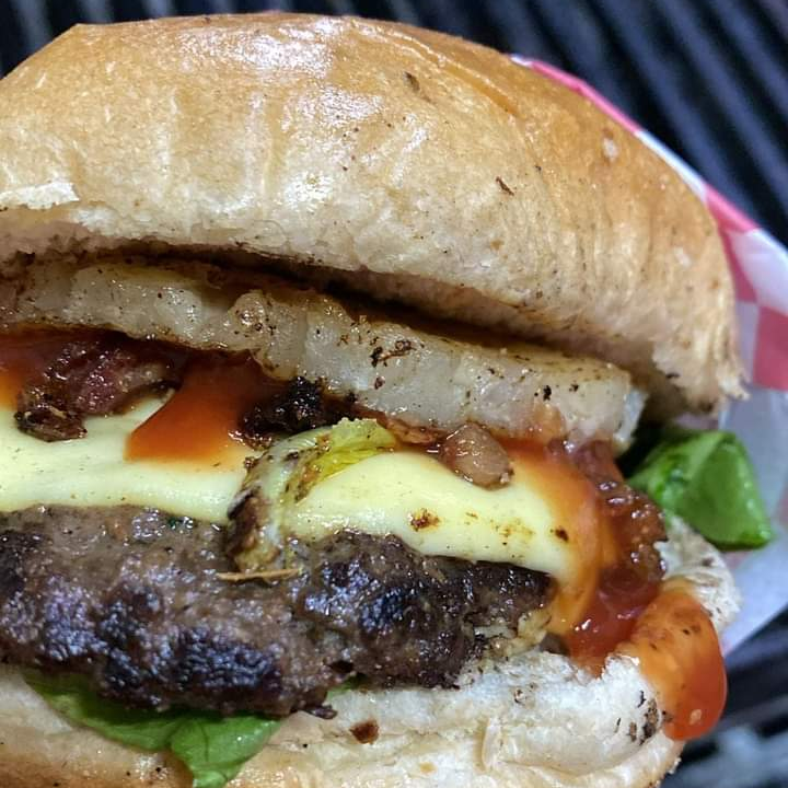 Burger Hawaiana Sencilla