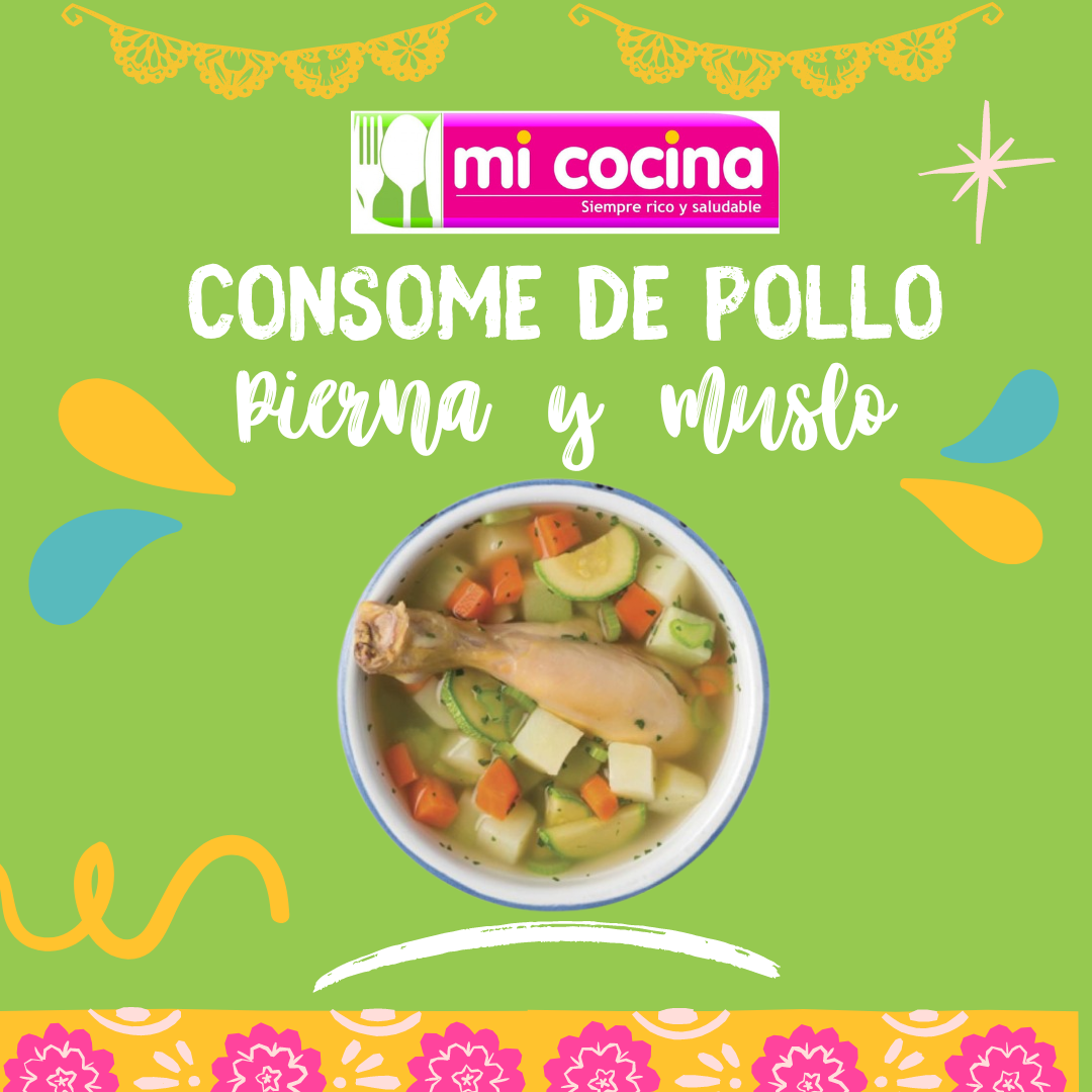Consomé de Pollo (Pierna y Muslo)
