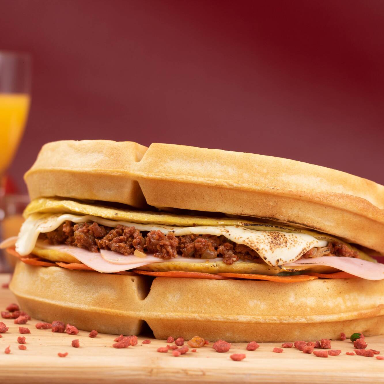 Waffle 3 Meat