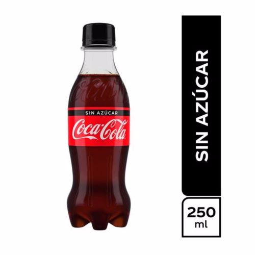 Coca Cola sin azucar 250ml