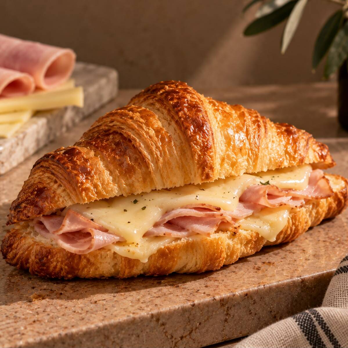 Croissant Jamón y Queso