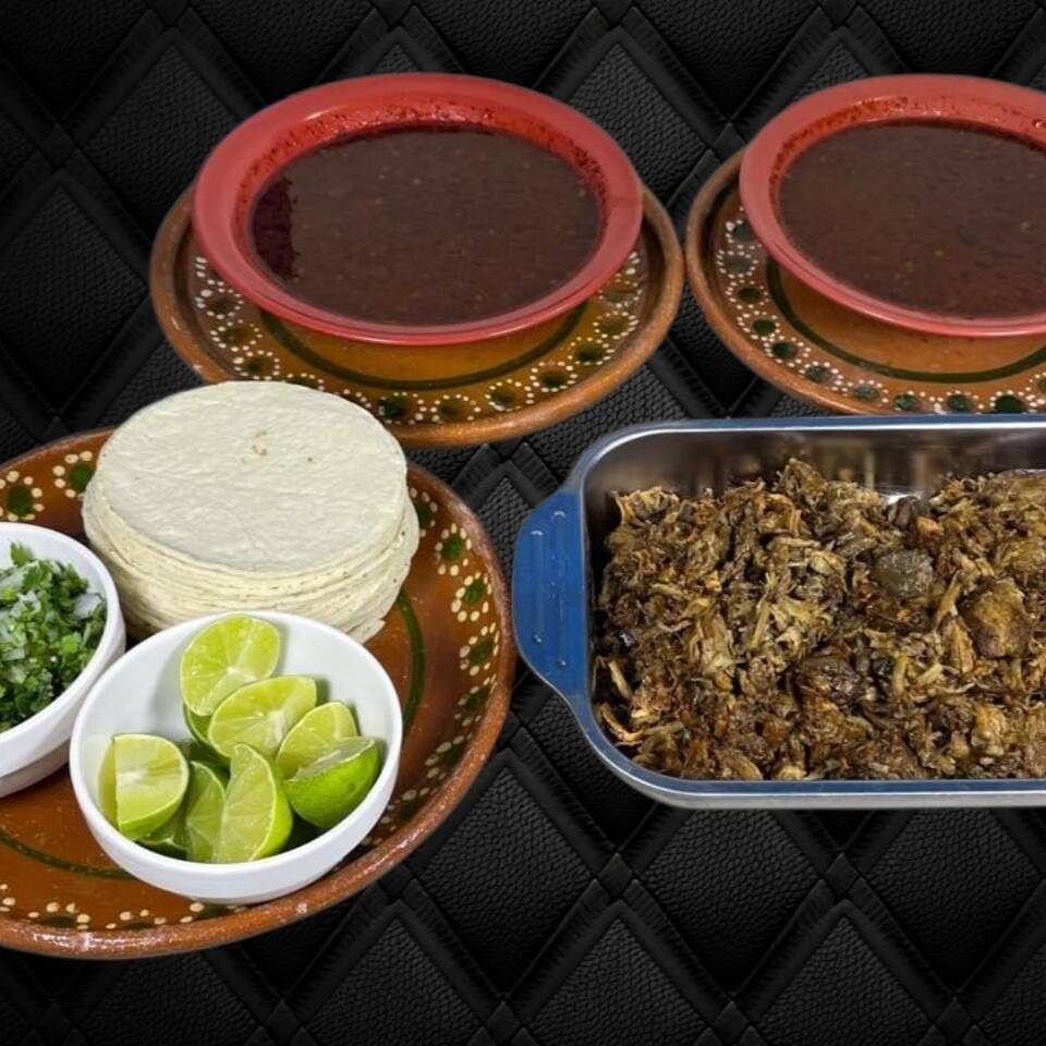 3/4 de Carne de Birria de Borrego