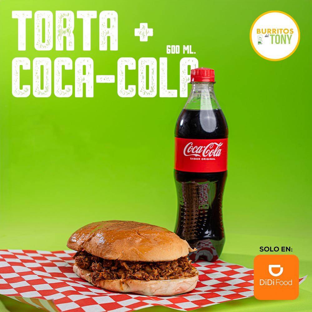 Combo Torta Papas Chorizo + Coca GRATIS
