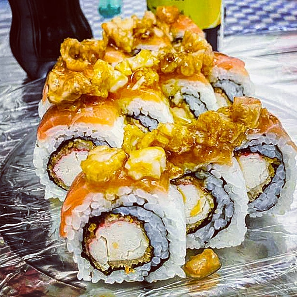 Shot Roll sushi + shot culebrero