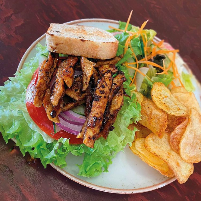 Sándwich de Pollo Teriyaki Spicy
