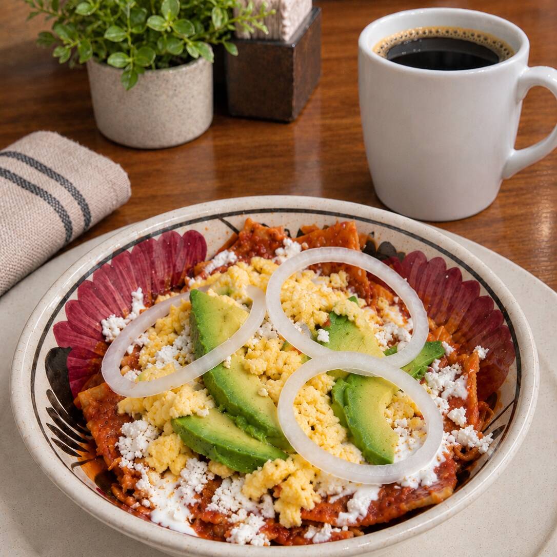 Chilaquiles con Huevo