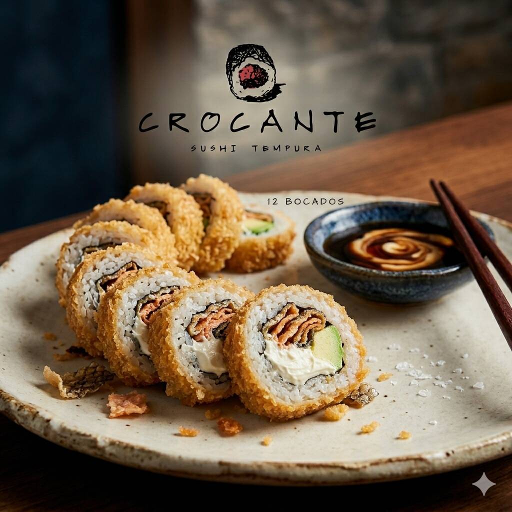 Salmon Skin Crocante (12 bocados)