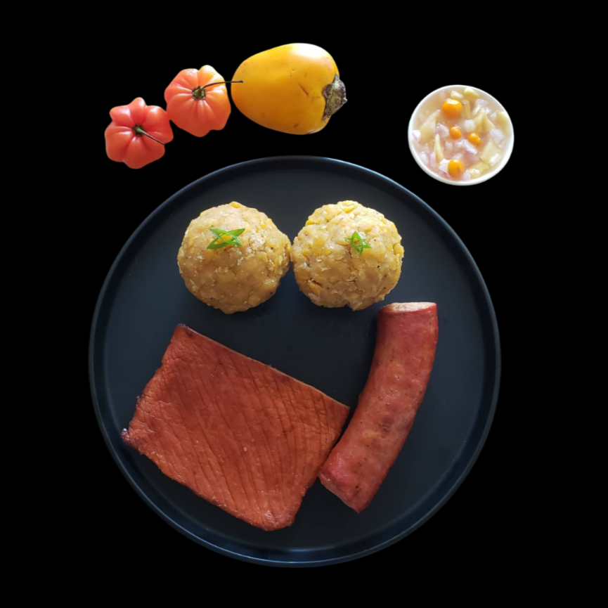 Tacacho con Cecina y Chorizo