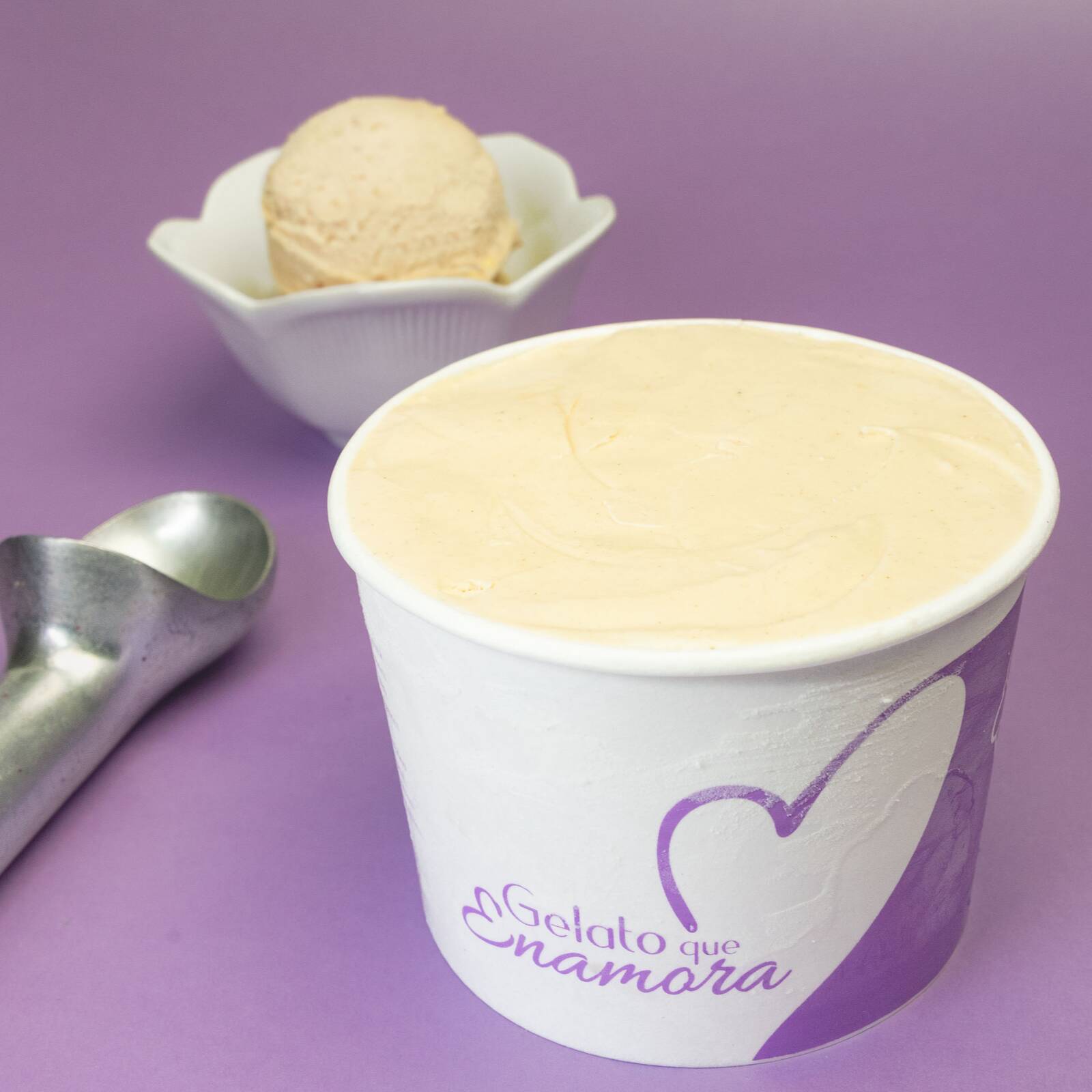 Helado de Vainilla (gelato) 1/2 Lt