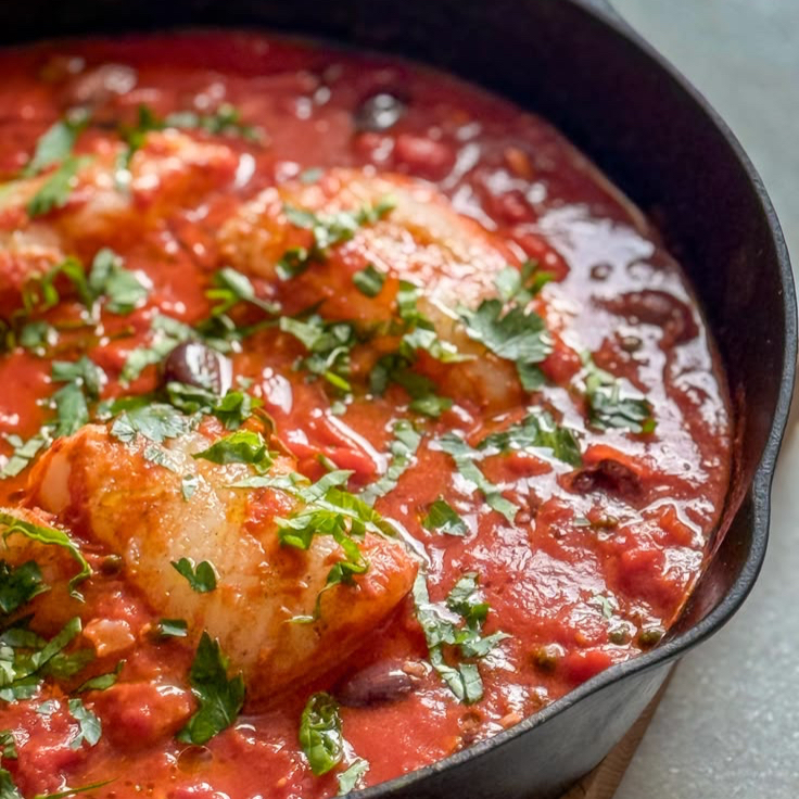 Filete Pescado Entomatado