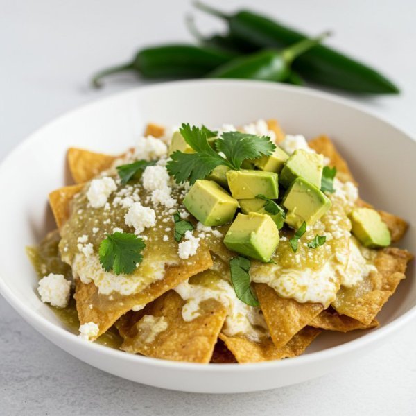 Chilaquiles Verdes Fit