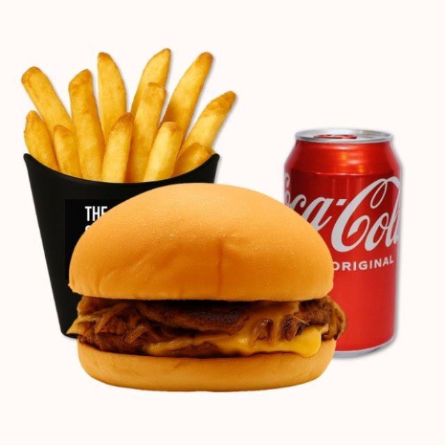 Combo Hamburguesa Smash Sencillo