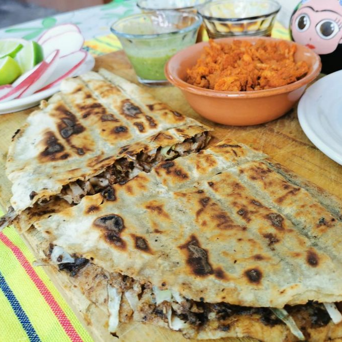 Tlayuda de Tasajo
