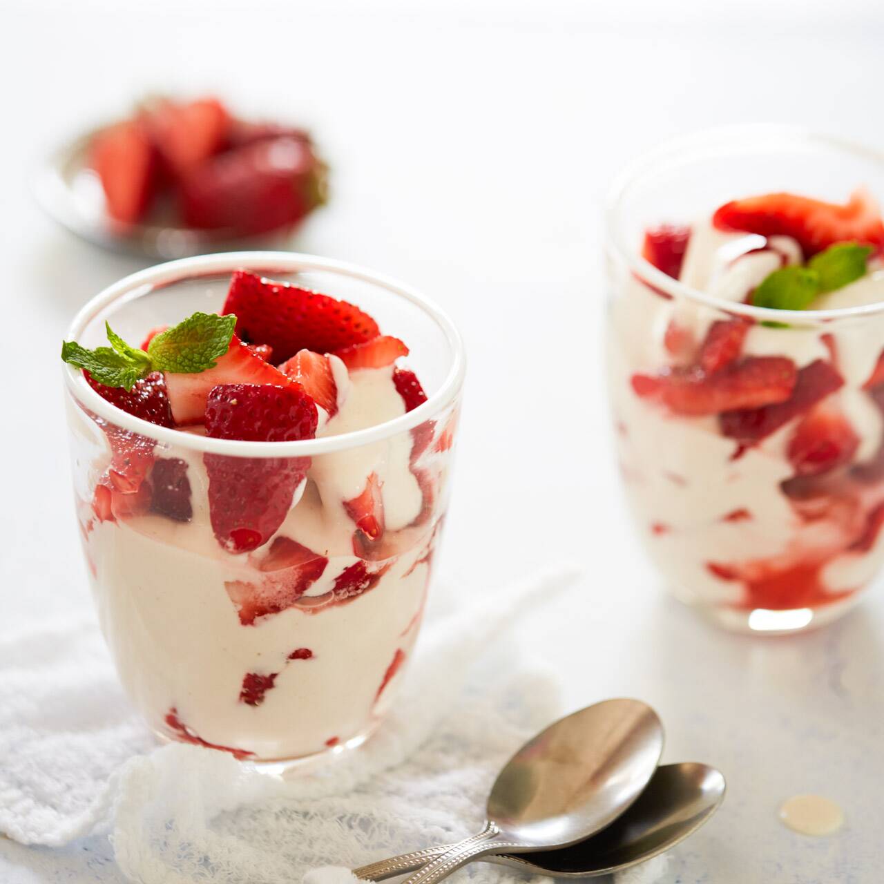 Fresas con Crema