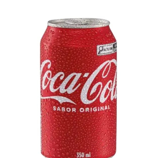 Coca lata bem geladinha.