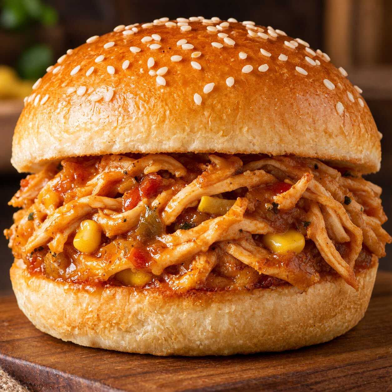 HAMBURGUESA FULL POLLO
