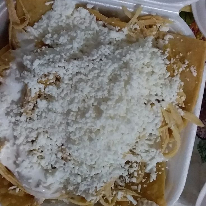 Chilaquiles con Pollo
