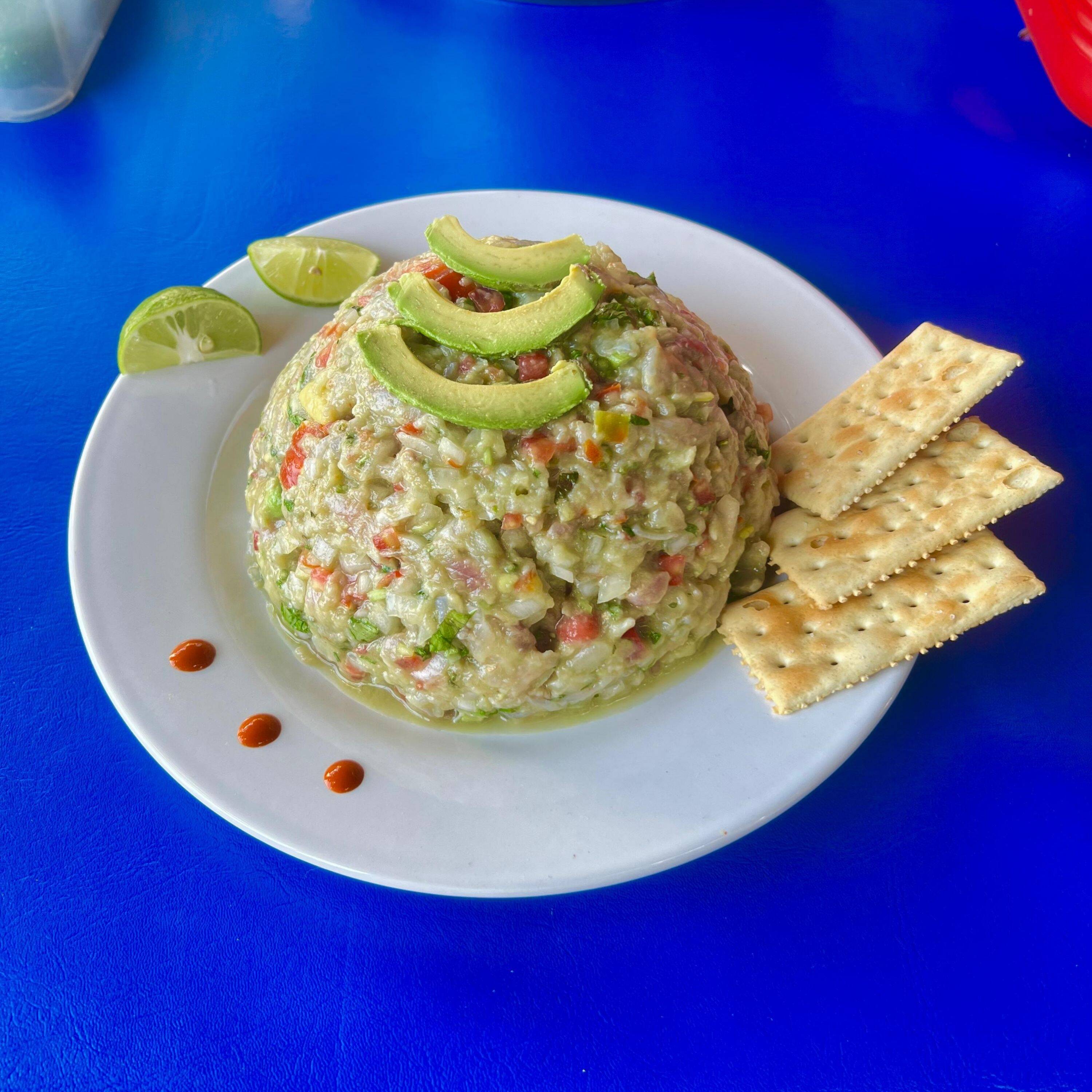 ORDEN 1KG DE CEVICHE ESTILO GUACAMOLE!