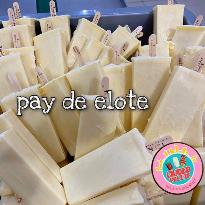 Paleta de Pay de Elote