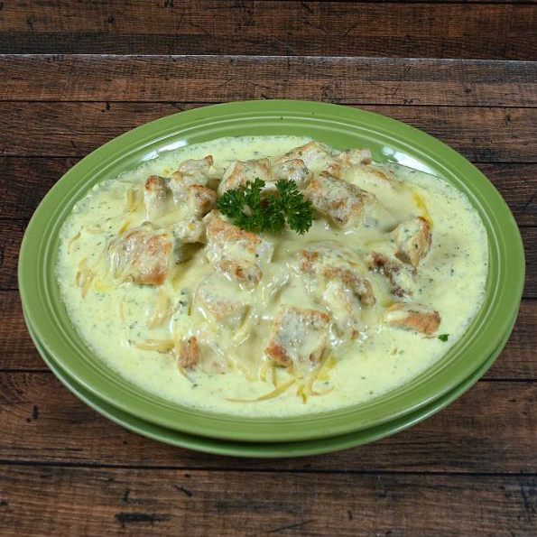 Spaguetti Parmesano Blanco