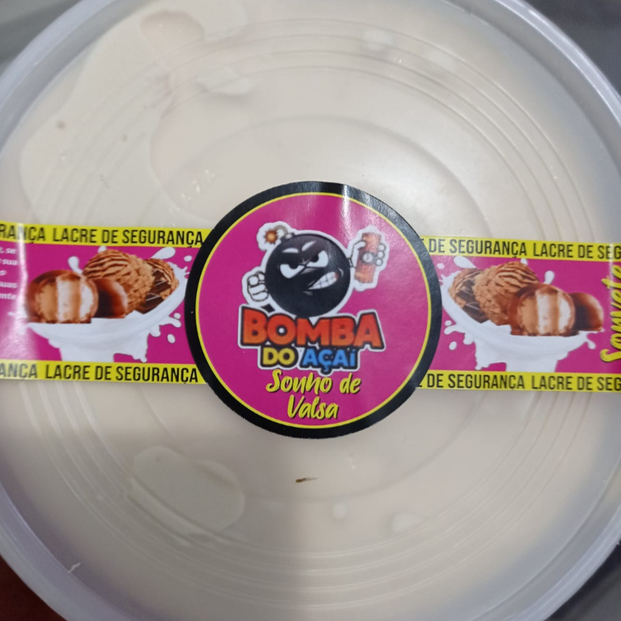 Sorvete sabor sonho de valsa - 1 litro