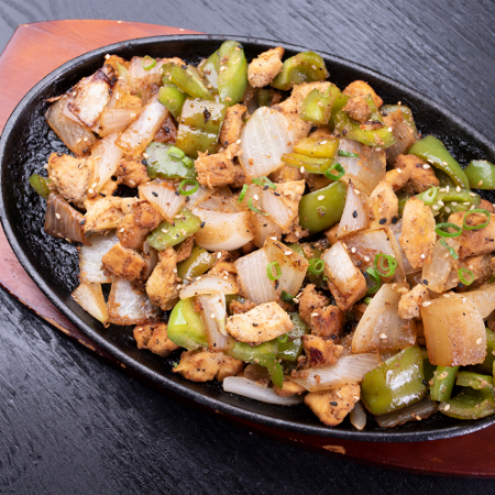 Teriyaki con Arroz Blanco