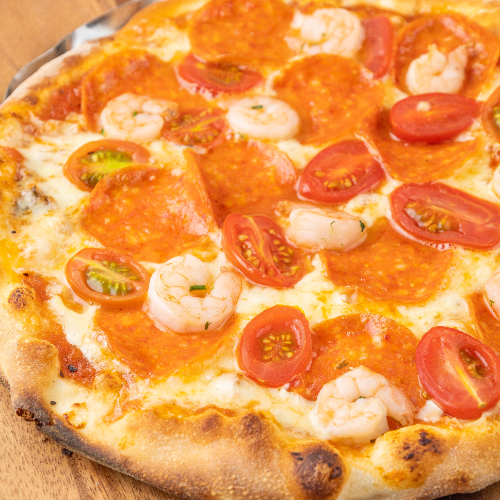 Pizza Mar y Tierra