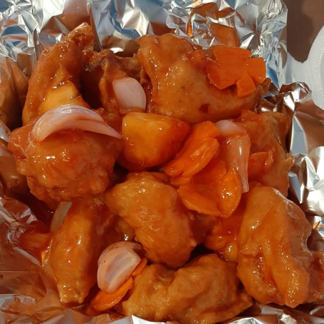 Agridulce con Pollo