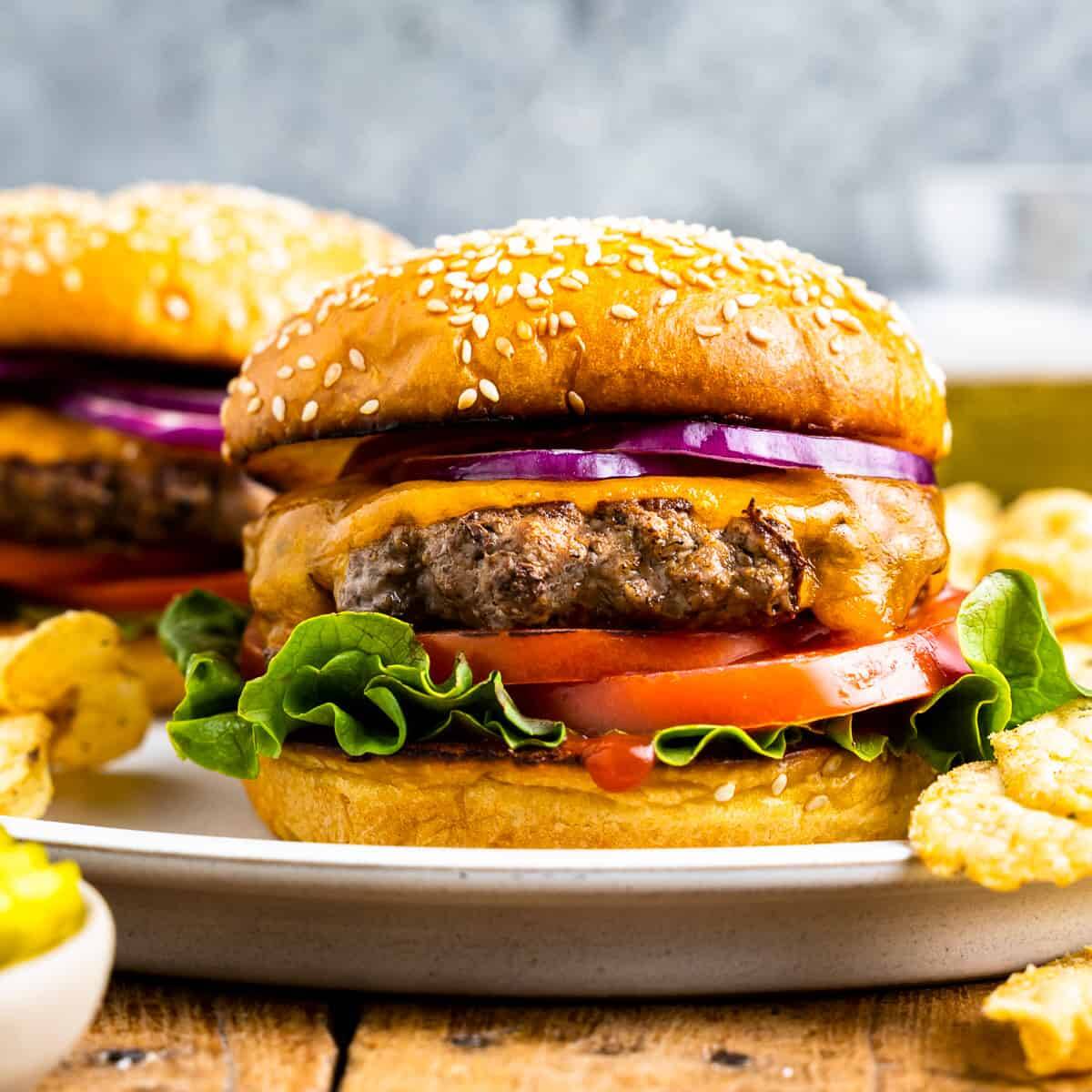 burger con queso