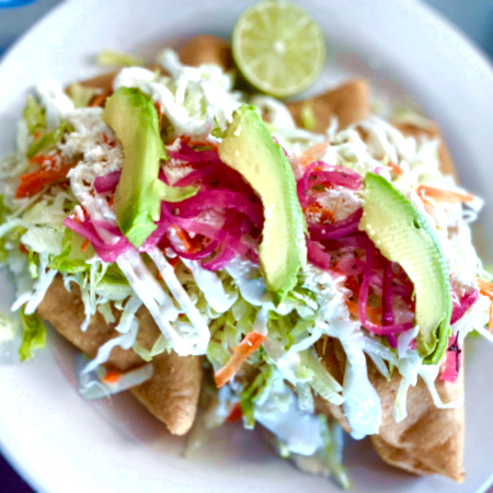 Tacos Dorados de Camaron
