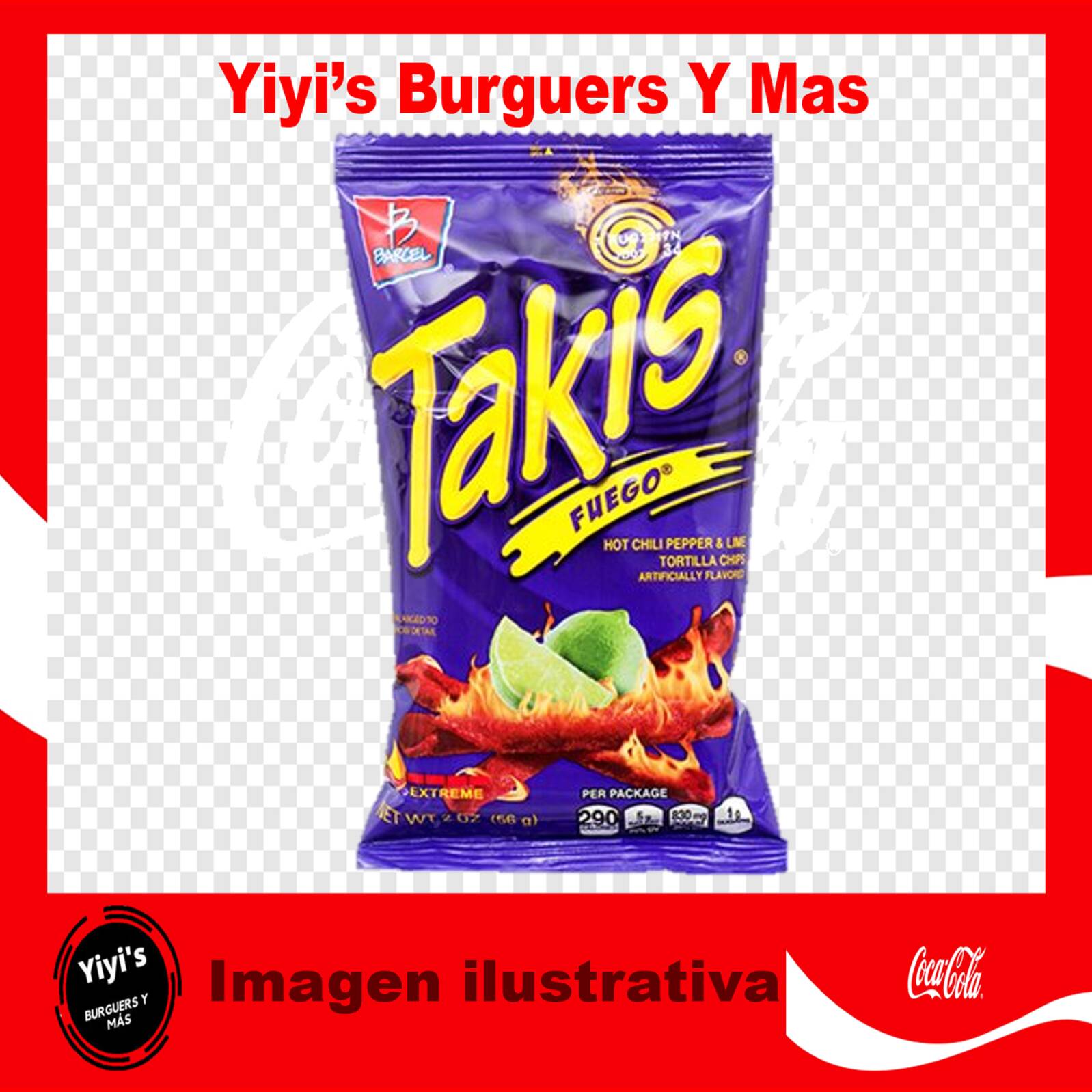 Takis Fuego 70g (Sabores a Disponibilidad)