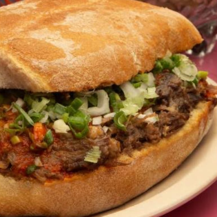 Lonche de Barbacoa